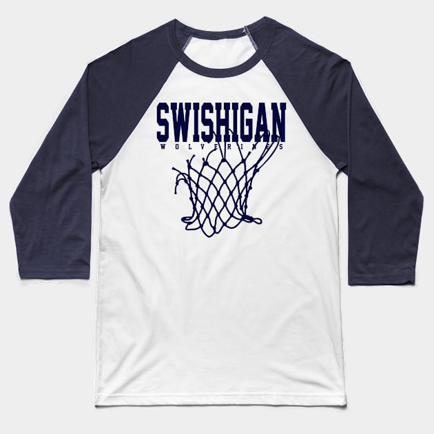 SWISHIGAN 2 Baseball T-Shirt by YourLuckyTee
